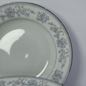 Mikasa‎ Dresden Rose L9009 Rimmed Soup Or Salad Plate Set of 4 Japan Read